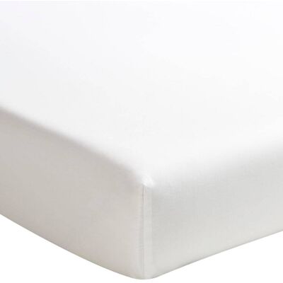 ESSIX - Royal Line - Percale coton - Meringue - Drap housse - Publicité ESSIX - Royal Line - Percale coton - Meringue - Drap housse - Publicité