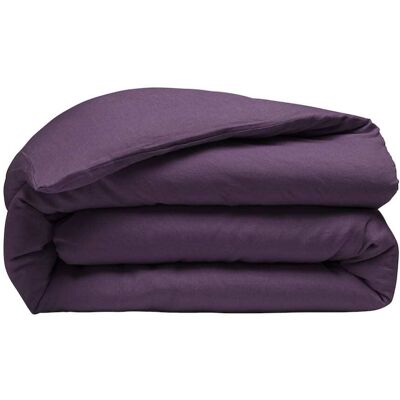 Baton Rouge Housse de couette lin prune 155x220 cm Violet 155x1x220cm - Publicité Baton Rouge Housse de couette lin prune 155x220 cm Violet 155x1x220cm - Publicité