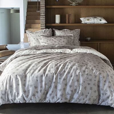Alexandre Turpault Housse de couette en satin de coton bio blanc 240x220 Blanc 220x220x240cm - Publicité Alexandre Turpault Housse de couette en satin de coton bio blanc 240x220 Blanc 220x220x240cm - Publicité