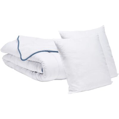 Pack Bleu Duvet et Oreillers - Ensemble Literie - Publicité Pack Bleu Duvet et Oreillers - Ensemble Literie - Publicité