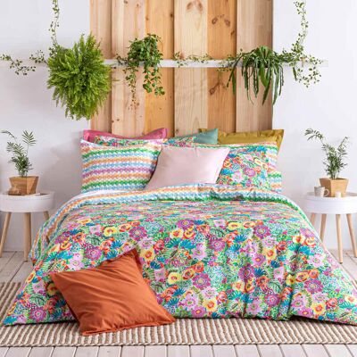 Naf Naf - Funda nórdica reversible - 100% coton - Housse de duvet - Publicité Naf Naf - Funda nórdica reversible - 100% coton - Housse de duvet - Publicité