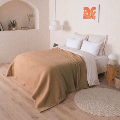 Dodo Couverture sable 180x240 cm Beige 240x0x180cm - Publicité Dodo Couverture sable 180x240 cm Beige 240x0x180cm - Publicité