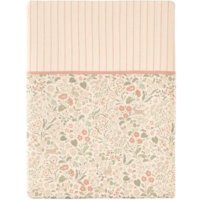 Essix Drap plat en percale de coton multicolore 240 x 300 cm Rose 300x0x240cm - Publicité Essix Drap plat en percale de coton multicolore 240 x 300 cm Rose 300x0x240cm - Publicité