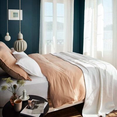 Madura Housse de couette en coton rose 260x240 cm Rose 260x240cm - Publicité Madura Housse de couette en coton rose 260x240 cm Rose 260x240cm - Publicité
