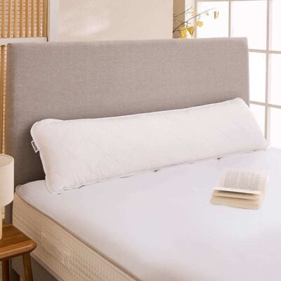 Bultex Oreiller à mémoire de forme 40x145 cm Blanc 145x18x40cm - Publicité Bultex Oreiller à mémoire de forme 40x145 cm Blanc 145x18x40cm - Publicité