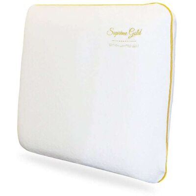SAMPUR Oreiller déhoussable à mémoire de forme 60x60 cm Blanc 60x10x60cm - Publicité SAMPUR Oreiller déhoussable à mémoire de forme 60x60 cm Blanc 60x10x60cm - Publicité
