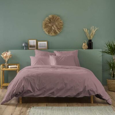 Bleu Câlin Parure de lit 2 personnes coton percale lilas 240x260cm Violet 240x0x260cm - Publicité Bleu Câlin Parure de lit 2 personnes coton percale lilas 240x260cm Violet 240x0x260cm - Publicité