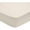 Dodo Drap Housse Percale Coquille 200x200 cm Beige 200x0x200cm