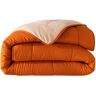 Becquet Couette 140x200 orange double face 400 g/m2 Orange 200x1x140cm