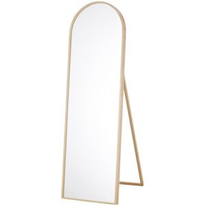 Maisons du Monde Miroir sur pied beige 45x140 45x140x3.5cm