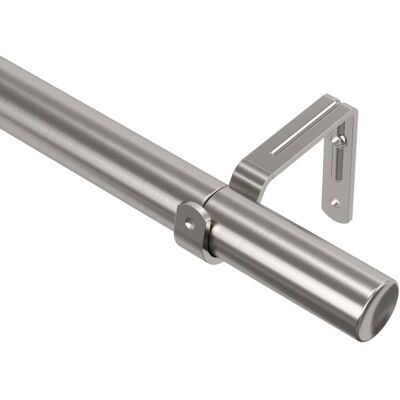 Umbra Tringle à rideaux ext. nickel 162-325cm Argenté 163x7x10cm - Publicité Umbra Tringle à rideaux ext. nickel 162-325cm Argenté 163x7x10cm - Publicité