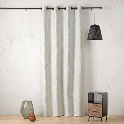 Linder Rideau jacquard géométrique texturé rétro coton ecru 260 x 140 Beige 260x0x140cm - Publicité Linder Rideau jacquard géométrique texturé rétro coton ecru 260 x 140 Beige 260x0x140cm - Publicité