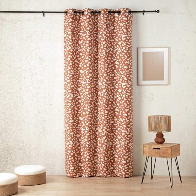 Linder Rideau thermique et phonique obscurcissant jacquard face polaire coton Rouge 240x0x140cm - Publicité Linder Rideau thermique et phonique obscurcissant jacquard face polaire coton Rouge 240x0x140cm - Publicité