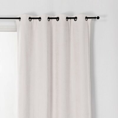 Linder Rideau alaska isolant et 100 % occultant polyester blanc brillant Blanc 0x260cm - Publicité Linder Rideau alaska isolant et 100 % occultant polyester blanc brillant Blanc 0x260cm - Publicité