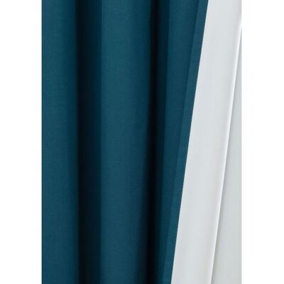 Moondream Rideau phonique oeillets bleu mc56 130lx250h Bleu 250x1x130cm - Publicité Moondream Rideau phonique oeillets bleu mc56 130lx250h Bleu 250x1x130cm - Publicité