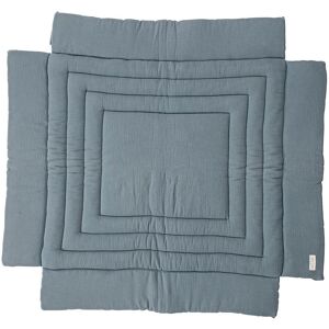 Combelle Tapis de parc carré bicolore Gris Ardoise Gris 98x17x90cm