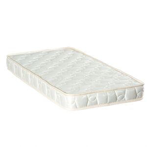 MINEA Matelas Bebe 70x140 Mousse HD Blanc 140x11x70cm