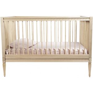 Lignea Kids Lit bébé 60x120 cm évolutif bois massif naturel Beige 129x90x76cm