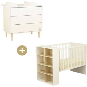 Sauthon Chambre bébé évolutive Paloma, Lit 120x60 Blanc 143x99x69cm - Publicité Sauthon Chambre bébé évolutive Paloma, Lit 120x60 Blanc 143x99x69cm - Publicité