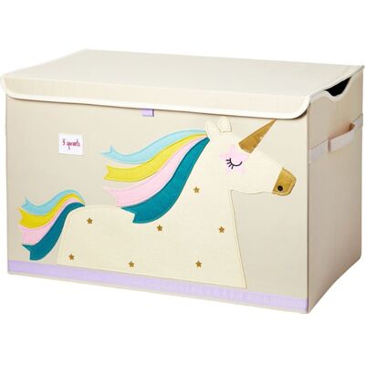 3 Sprouts Coffre à jouets Licorne Rose 38x62x37cm - Publicité 3 Sprouts Coffre à jouets Licorne Rose 38x62x37cm - Publicité