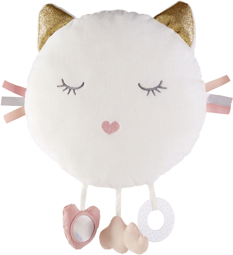 Maisons du Monde Coussin d'éveil bébé blanc Maisons du Monde Coussin d'éveil bébé blanc