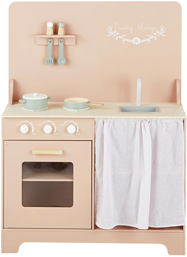 Maisons du Monde Cuisinière enfant rose Maisons du Monde Cuisinière enfant rose