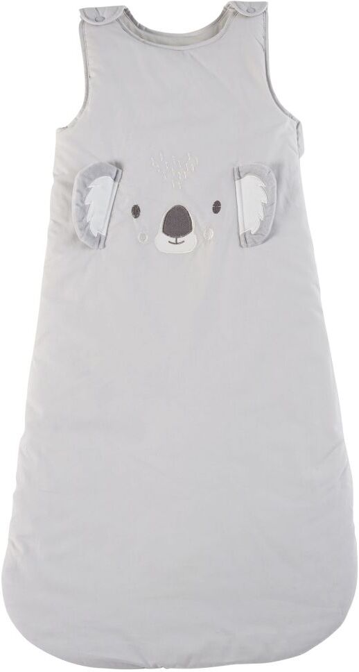 Maisons du Monde Gigoteuse bébé évolutive 0/18 mois en coton gris Maisons du Monde Gigoteuse bébé évolutive 0/18 mois en coton gris