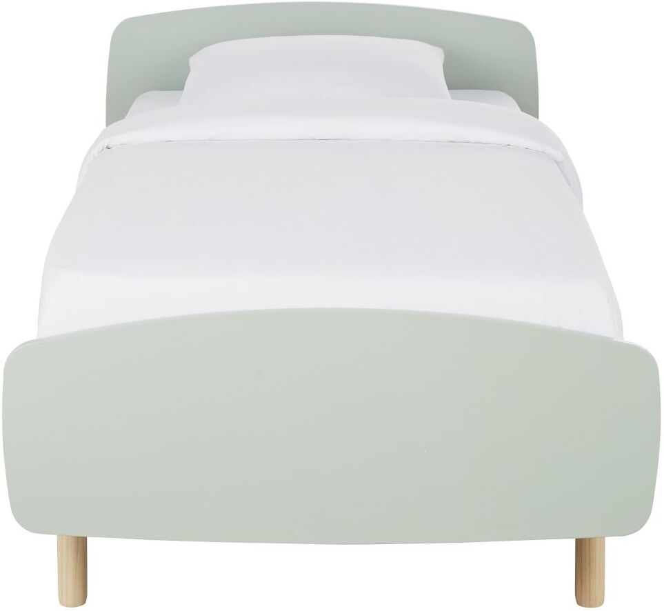 Maisons du Monde Lit 90x190 vert Nuage Maisons du Monde Lit 90x190 vert Nuage