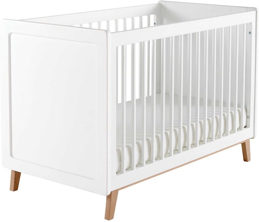 Maisons du Monde Lit bébé à barreaux blanc L126 Sweet Maisons du Monde Lit bébé à barreaux blanc L126 Sweet