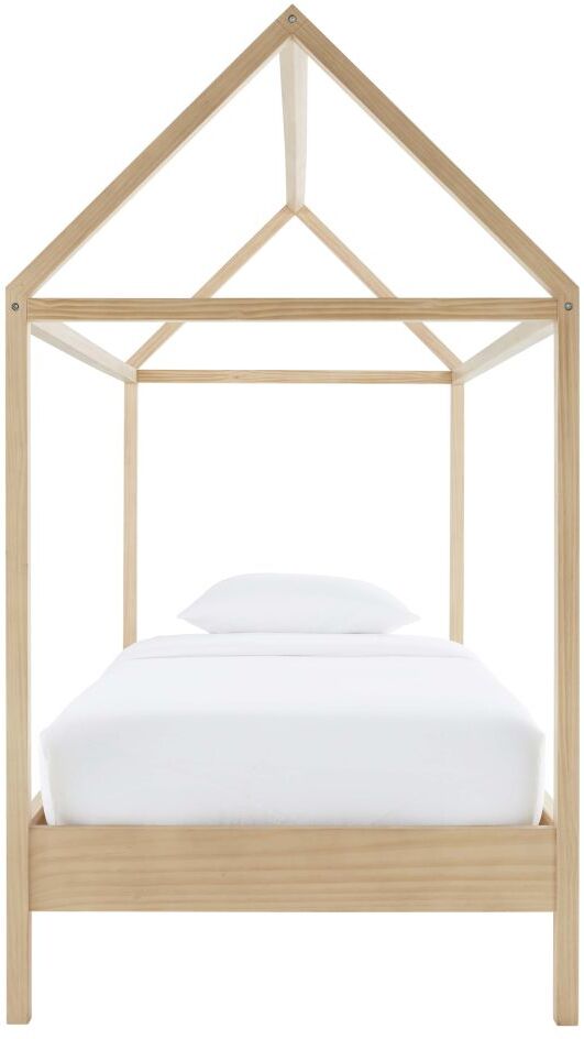 Maisons du Monde Lit cabane enfant 90x190 en pin Wild Maisons du Monde Lit cabane enfant 90x190 en pin Wild