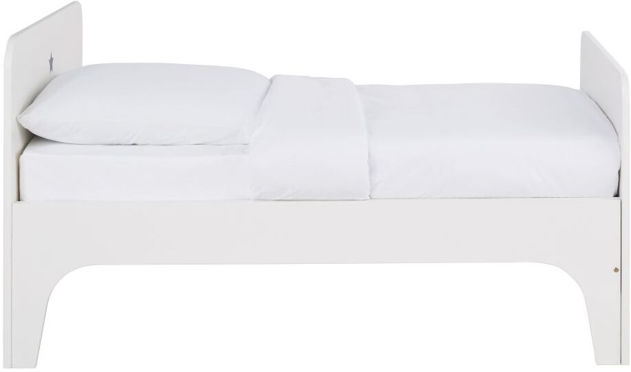 Maisons du Monde Lit évolutif enfant 90x140/200 blanc Mika Maisons du Monde Lit évolutif enfant 90x140/200 blanc Mika