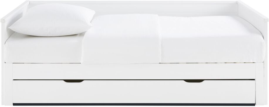 Maisons du Monde Lit extensible 90x190 blanc Happy Camper Maisons du Monde Lit extensible 90x190 blanc Happy Camper