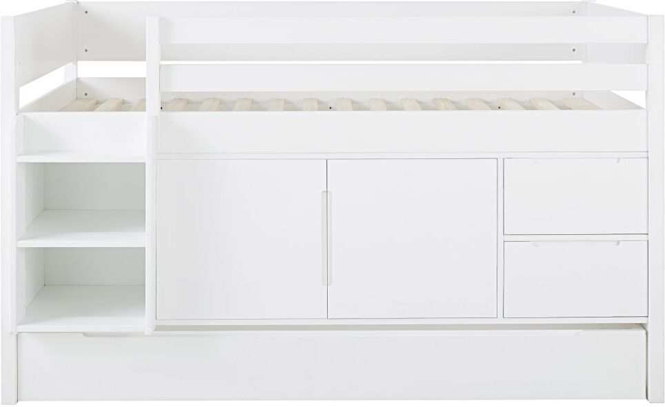 Maisons du Monde Lit surélevé combiné 90x190 blanc Dreams