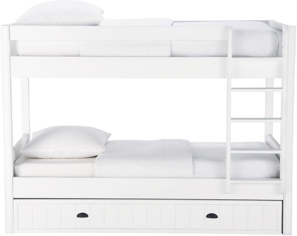 Maisons du Monde Lits superposés 90x190 blanc Newport Maisons du Monde Lits superposés 90x190 blanc Newport