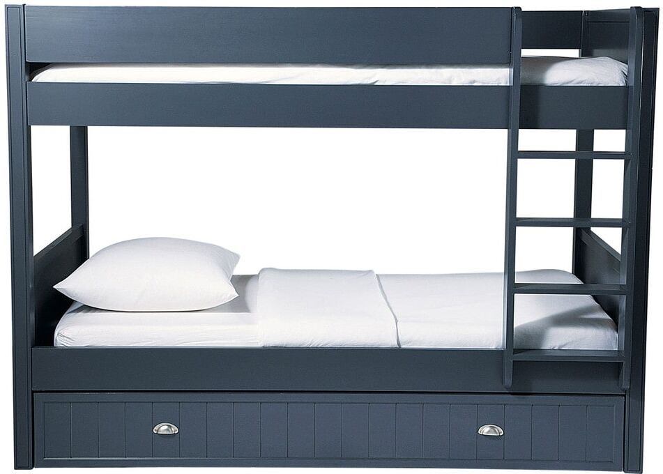 Maisons du Monde Lits superposés 90x190 gris Newport Maisons du Monde Lits superposés 90x190 gris Newport