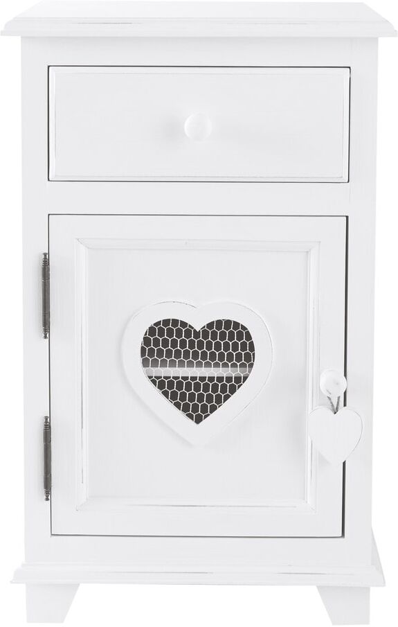 Maisons du Monde Table de chevet 1 tiroir blanche Valentine Maisons du Monde Table de chevet 1 tiroir blanche Valentine