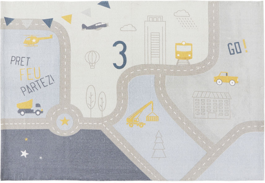 Maisons du Monde Tapis de voiture en coton 120x180 Maisons du Monde Tapis de voiture en coton 120x180