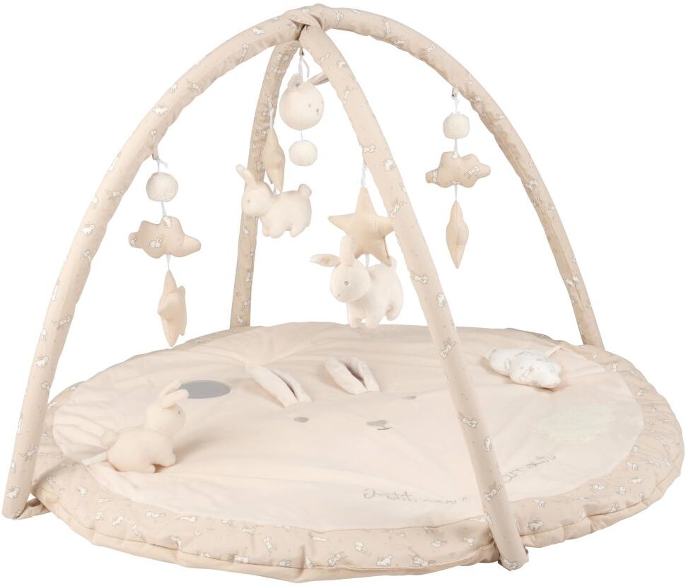 Maisons du Monde Tapis d'éveil bébé rond écru, blanc et taupe D90 Maisons du Monde Tapis d'éveil bébé rond écru, blanc et taupe D90