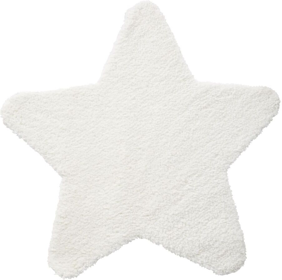 Maisons du Monde Tapis étoile écru 100x100 Maisons du Monde Tapis étoile écru 100x100