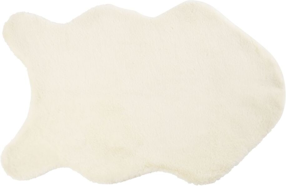 Maisons du Monde Tapis imitation fourrure écrue 60x90 Maisons du Monde Tapis imitation fourrure écrue 60x90