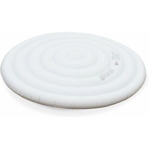 Coco Spa Couverture blanche isolante gonflable 160cm pour spa 6 personnes Blanc 160x15x160cm