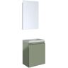 Allibert Meuble lave-mains vert de gris Vert 25x51x40cm