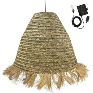 LUMISKY Suspension solaire Jonc de mer Beige d100cm Beige 98x78x98cm - Publicité LUMISKY Suspension solaire Jonc de mer Beige d100cm Beige 98x78x98cm - Publicité