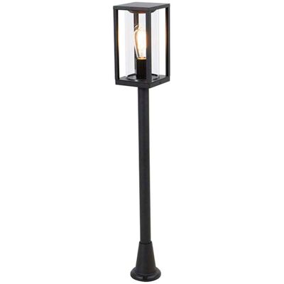 Lampe de jardin industrielle noire Qazqa - 100cm IP44 - Publicité Lampe de jardin industrielle noire Qazqa - 100cm IP44 - Publicité