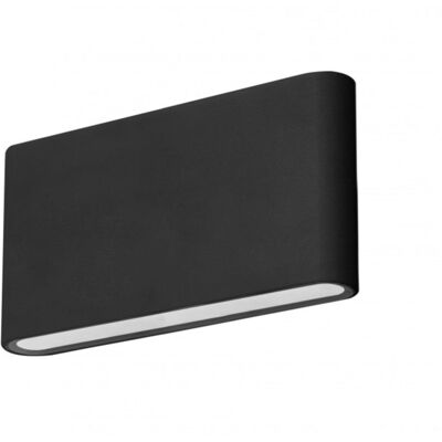 Applique LED Slim pour extérieur noir - IP54 - Publicité Applique LED Slim pour extérieur noir - IP54 - Publicité