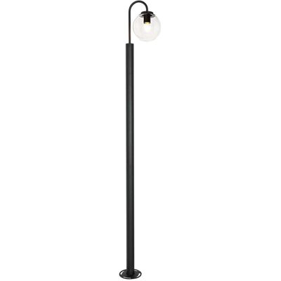 QAZQA Lanterne extérieure moderne noire - 200cm, IP44, E27 - Publicité QAZQA Lanterne extérieure moderne noire - 200cm, IP44, E27 - Publicité