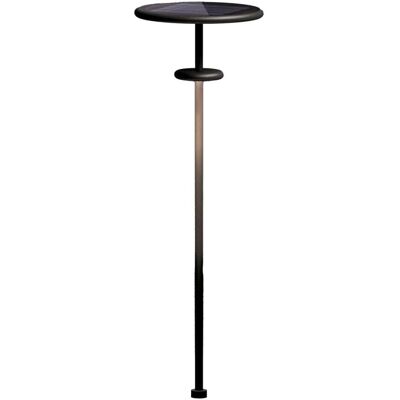 LUMISKY Borne solaire extensible aluminium noir h1.6m Noir 63x13x30cm - Publicité LUMISKY Borne solaire extensible aluminium noir h1.6m Noir 63x13x30cm - Publicité