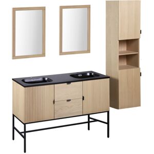 Mob In Robinet de salle de bain mitigeur bec bas noir H17cm GRIFO Beige 140x92x46cm