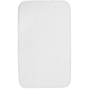 Wecon Home Basics Tapis de bain doux blanc coton 70x120 Blanc 70x120x70cm