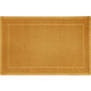 Garnier Thiebaut Tapis de bain pur coton jaune 60X110 Jaune 110x1x60cm